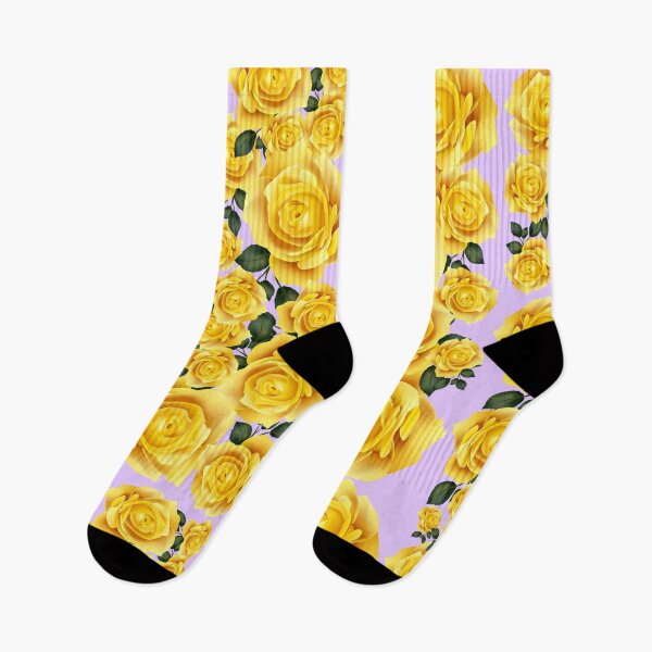 Item preview, Yellow Rose on Lavender designed and sold by LapillusDesigns.