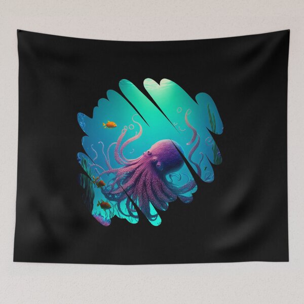 Item preview, Ocean animals, octopus designed and sold by HarriPaloma.