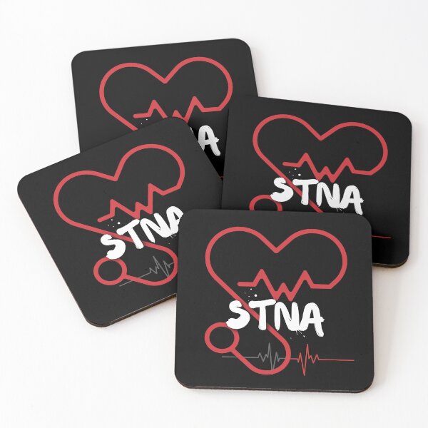Item preview, STNA Nurse Pulse Essential Everyday tee designed and sold by najorie.