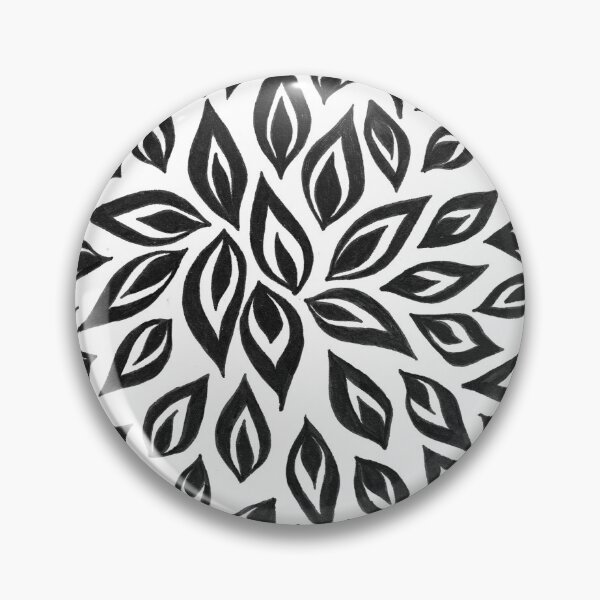 Item preview, Hojas Botánicas Blanco Negro designed and sold by InspiringLines.