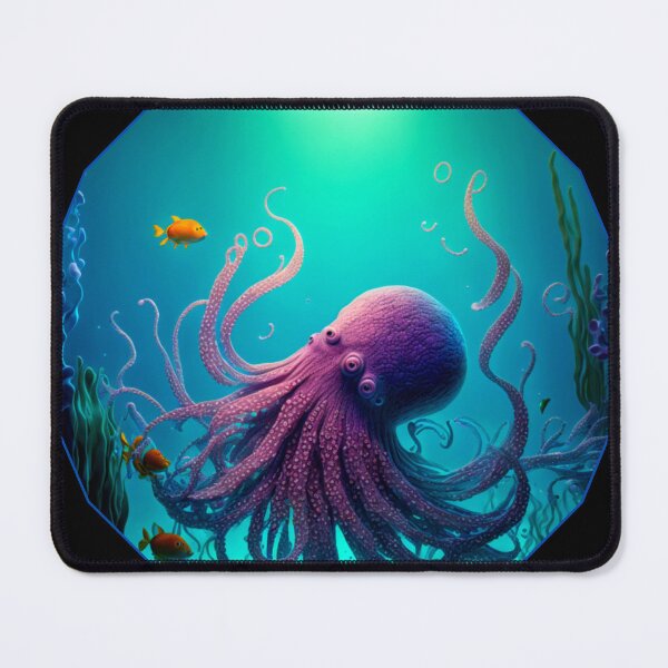 Item preview, Ocean animals, pink octopus designed and sold by HarriPaloma.