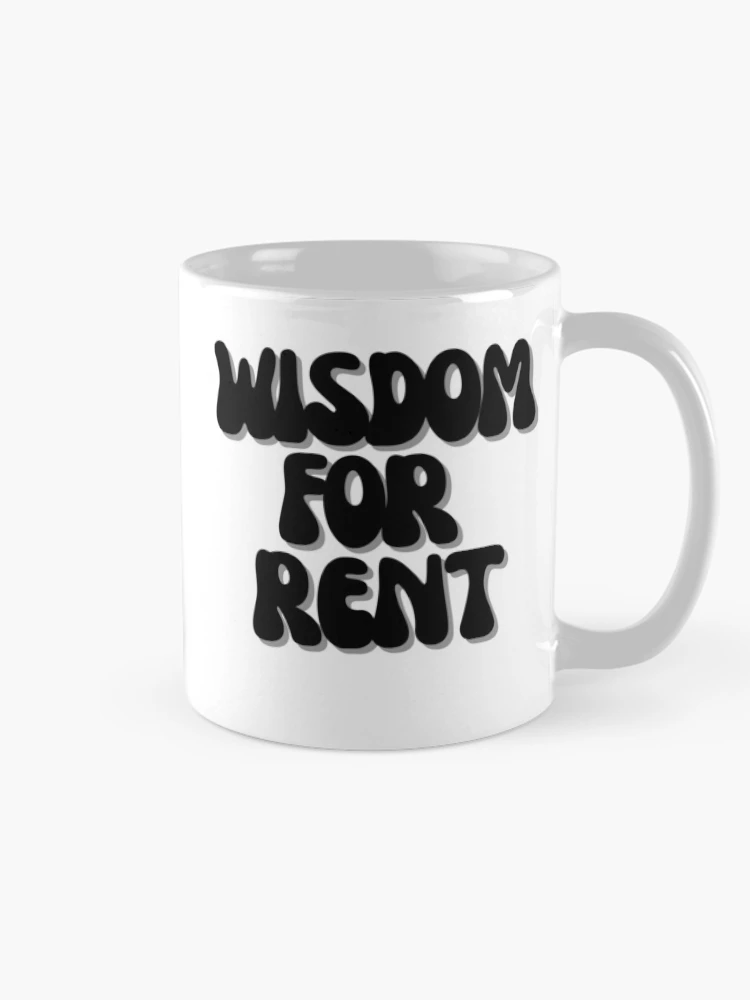 Thumbnail 3 of 6, Coffee Mug, WISDOM FOR RENT designed and sold by Finds.