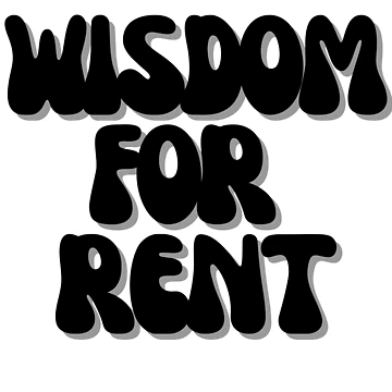 Artwork thumbnail, WISDOM FOR RENT by Finds