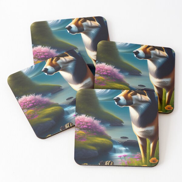 Item preview, Nature and wildlife Coolness flowers abstract pet dog designed and sold by MadScientist01.