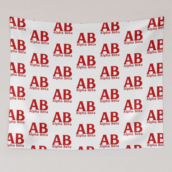 Item preview, Alpha Beta designed and sold by RooBooCo.