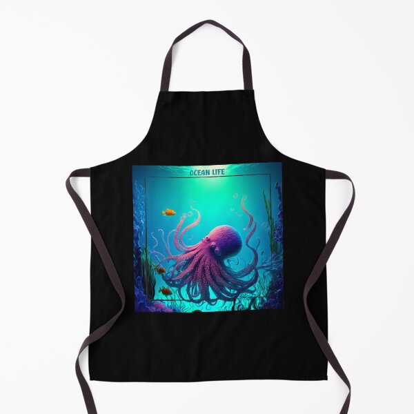 Item preview, Ocean Life, big octopus designed and sold by HarriPaloma.