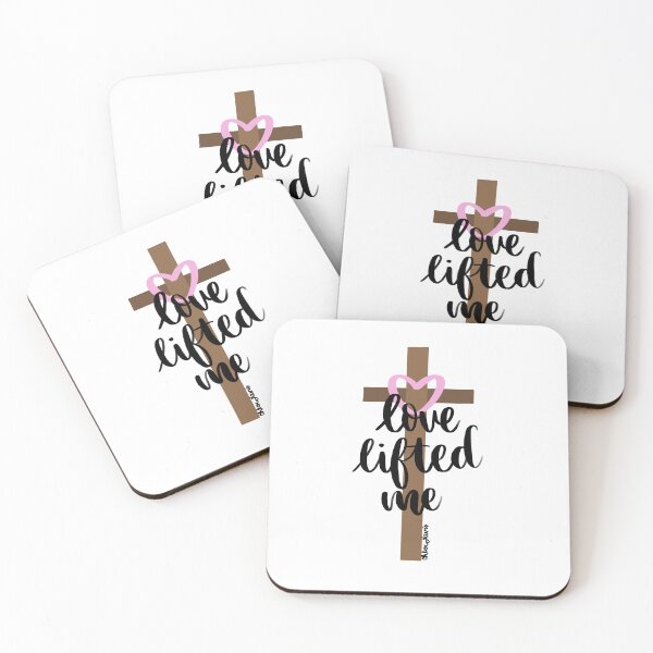 Item preview, Love Lifted Me Cross Quote designed and sold by chloescalli17.