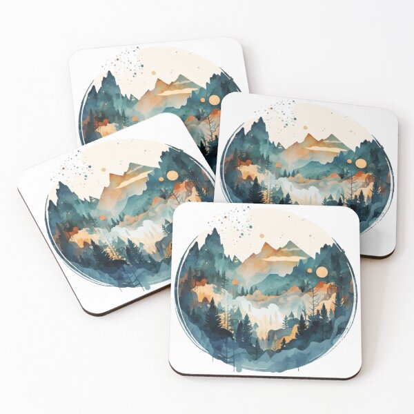 Item preview, Watercolor Forest designed and sold by AdvancedApe.