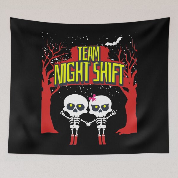 Item preview, Night Shift Team Straight Outta Night Shift designed and sold by funkycoolshirts.