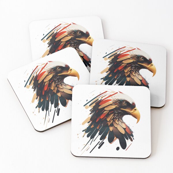 Item preview, Minimalist and abstract graphic of an eagle designed and sold by letez.
