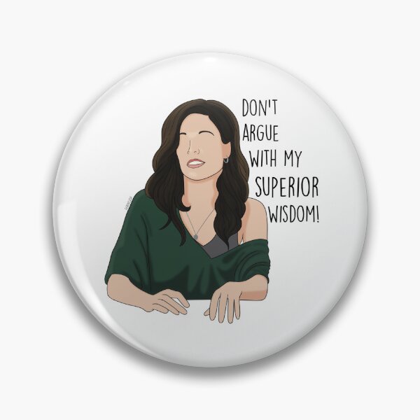 Item preview, Don't argue with my superior wisdom designed and sold by fanartbygabi | Gabi Veiga.
