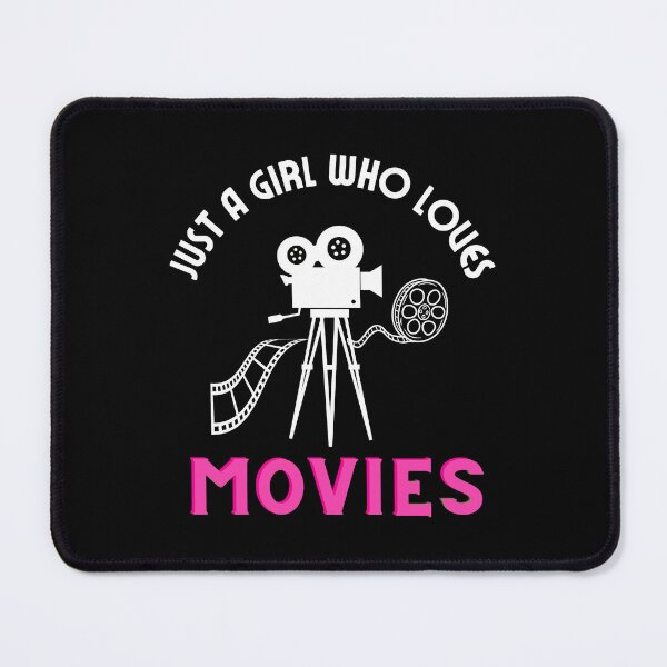 Item preview, Just a girl who loves movies  designed and sold by DigitalMagShop.