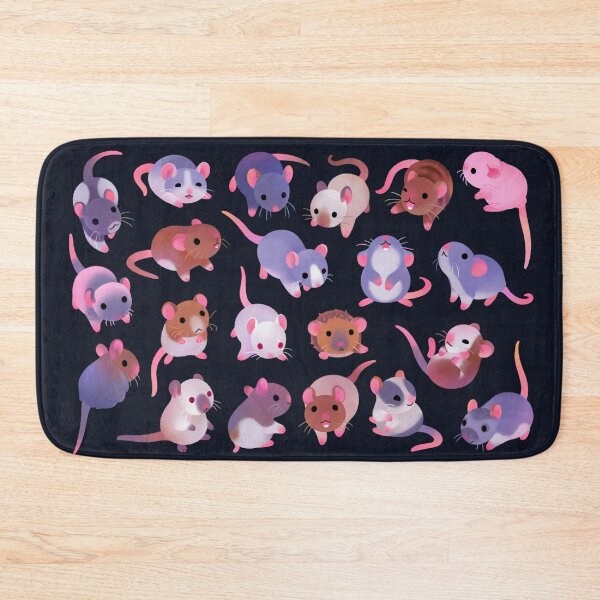 Item preview, Fancy rat - dark designed and sold by pikaole.