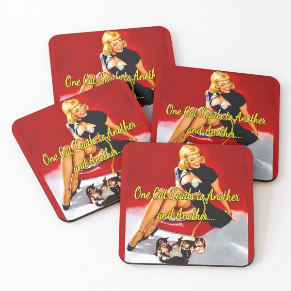 Item preview, 1950’s Pinup Some Cute Tricks by Gil Elvgren designed and sold by KellysComColors.