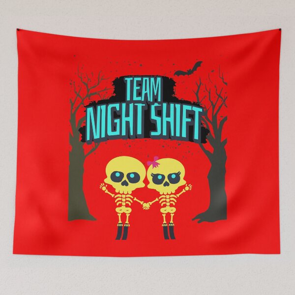 Item preview, Night Shift Team Straight Outta Night Shift designed and sold by funkycoolshirts.