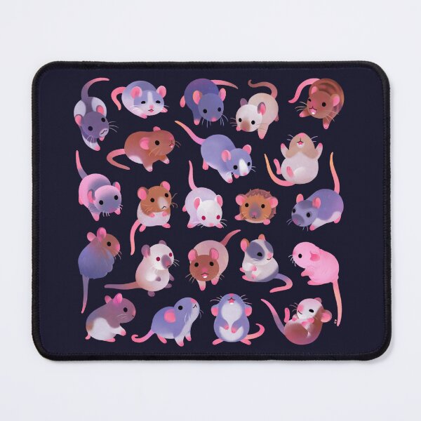 Item preview, Fancy rat - dark designed and sold by pikaole.