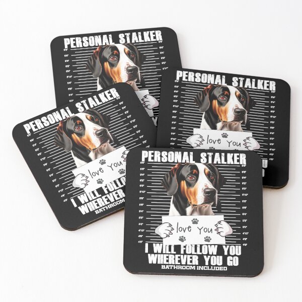 Item preview, Appenzeller Sennenhund Dog Funny Stalker Cartoon designed and sold by MrEddie10.