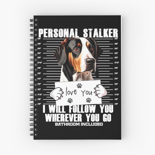 Item preview, Appenzeller Sennenhund Dog Funny Stalker Cartoon designed and sold by MrEddie10.