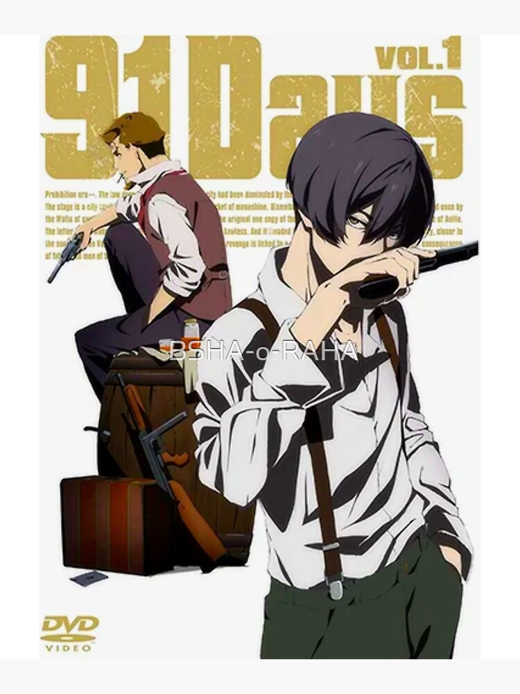 91 days anime Poster for Sale by BSHA-o-RAHA