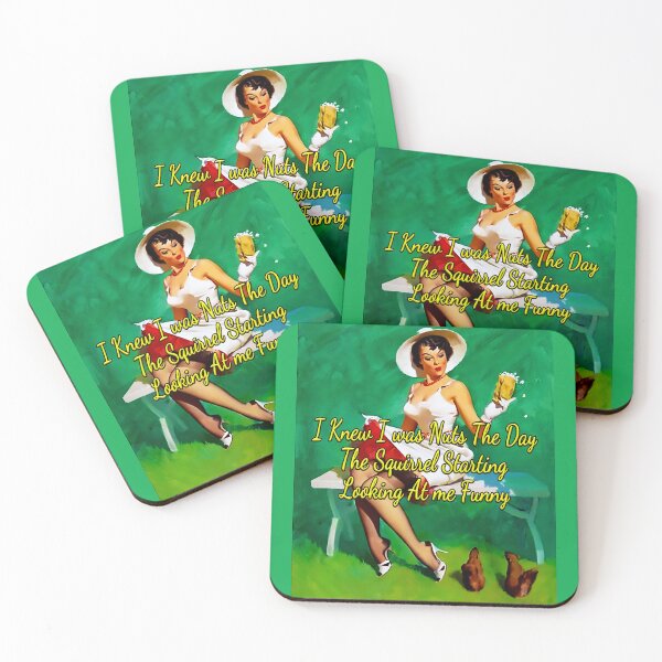 Item preview, 1950’s Pinup Squirrely Situation by Gil Elvgren designed and sold by KellysComColors.