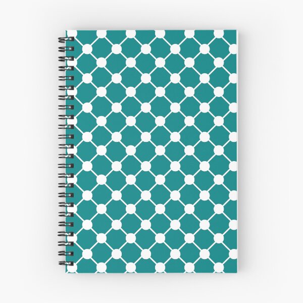 Item preview, Teal and White Trellis Polka Dots Pattern Gifts designed and sold by Sweet Zoe Shop.