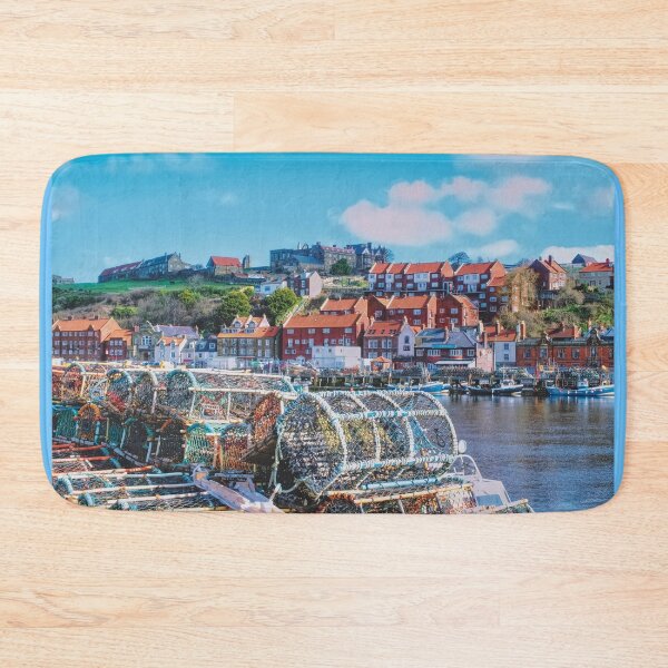 Item preview, Whitby Harbour Fishing Baskets  designed and sold by Alisonchambers2.
