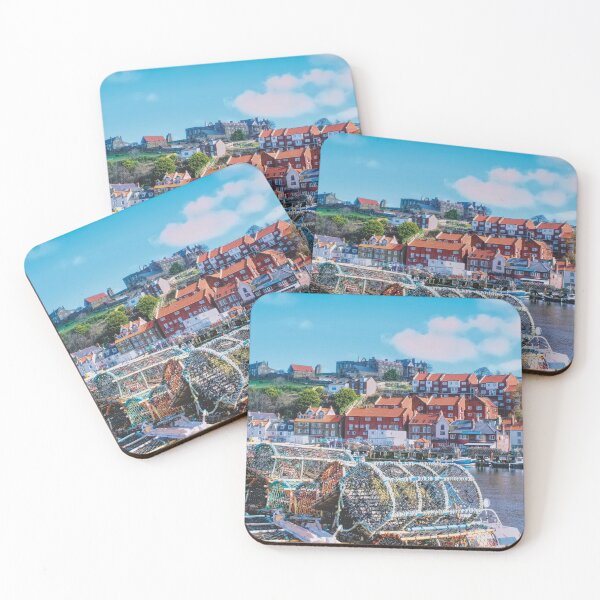 Item preview, Whitby Harbour Fishing Baskets  designed and sold by Alisonchambers2.