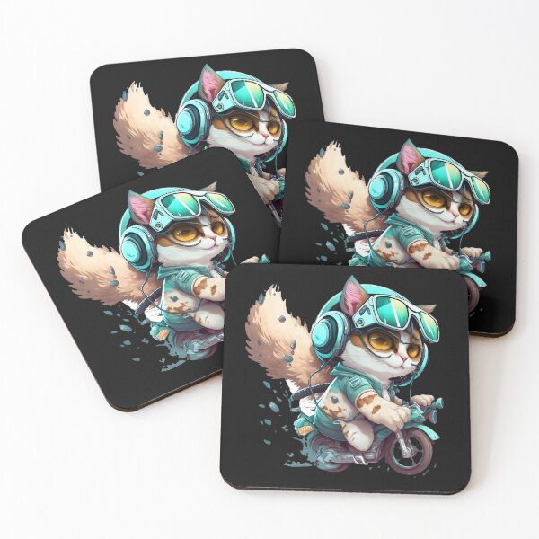 Item preview, Cat riding bike  designed and sold by Truth Pixel.