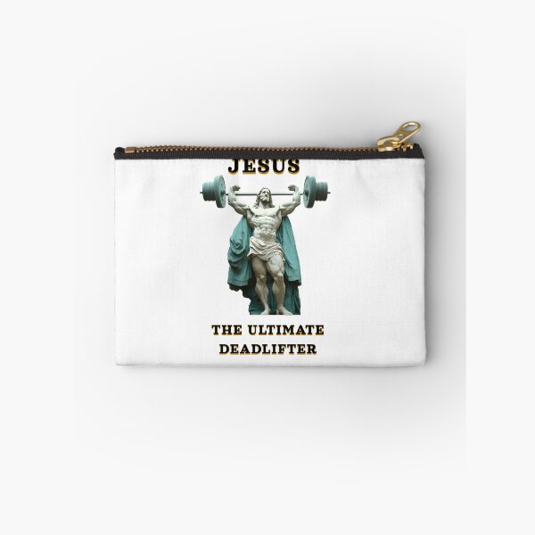 Item preview, Jesus - the ultimate deadlifter designed and sold by MeditationMind.