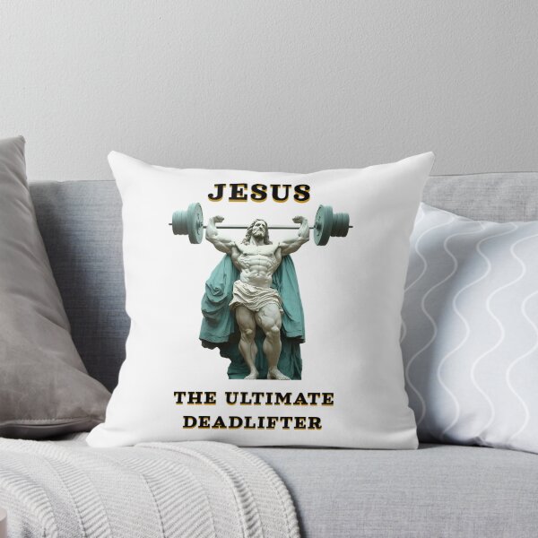 Item preview, Jesus - the ultimate deadlifter designed and sold by MeditationMind.