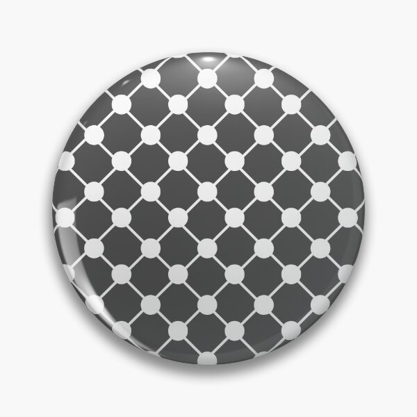 Item preview, Gray and White Trellis Polka Dots Pattern Gifts designed and sold by Sweet  Zoe Shop.