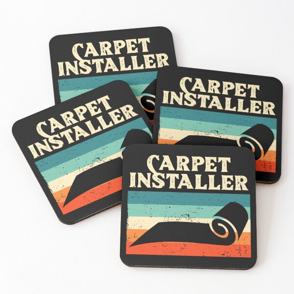 Item preview, Retro Vintage Carpet Installer designed and sold by NestaReign.