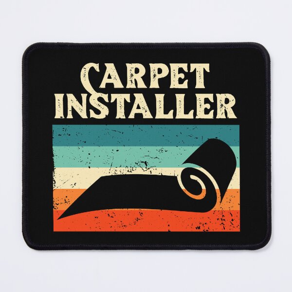 Item preview, Retro Vintage Carpet Installer designed and sold by NestaReign.