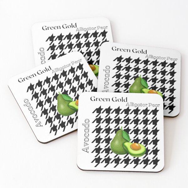 Item preview, Avocado & Hounds-Tooth, Avocado,Trendy, Avocado lover,  designed and sold by Firejuice.