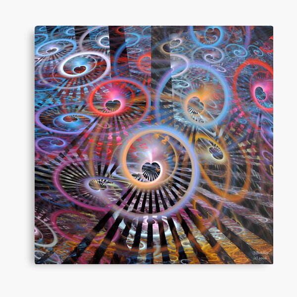 'Too Many Empty Hearts (Owner of a Lonely Heart)' Metal Print
