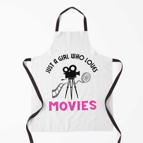 Item preview,  Just a girl who loves movies  designed and sold by DigitalMagShop.