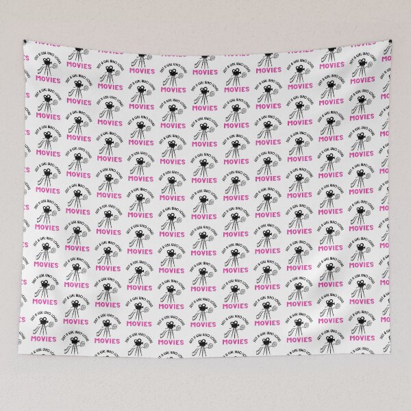 Item preview,  Just a girl who loves movies  designed and sold by DigitalMagShop.