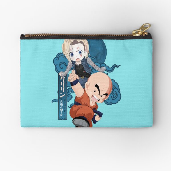 Android 18 Zipper Pouches for Sale | Redbubble