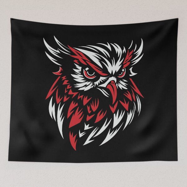 Item preview, A vector style owl illustration designed and sold by Gerald Waters.