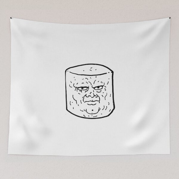 Item preview, Uncaring Marshmallow that was spared from the campfire designed and sold by reformedfruit.