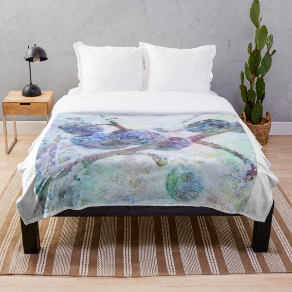 Vibrant Frost 1 Throw Blanket