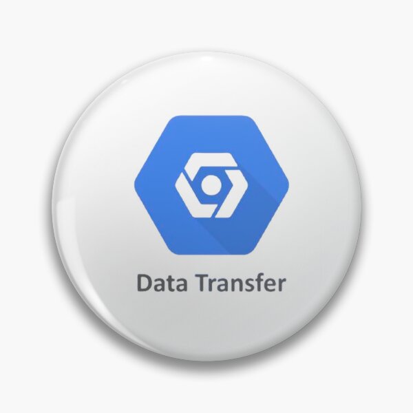 Artikelvorschau, Google Cloud Data Transfer-Abzeichen entworfen und verkauft von CloudFanatic.