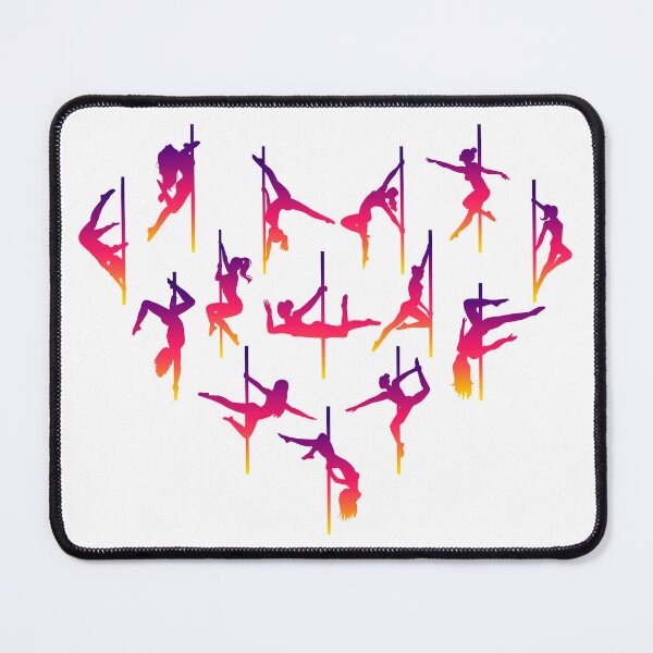 Item preview, Pole Dance heart silhouettes designed and sold by MickaPole.