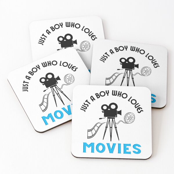 Item preview,  Just a boy who loves movies  designed and sold by DigitalMagShop.