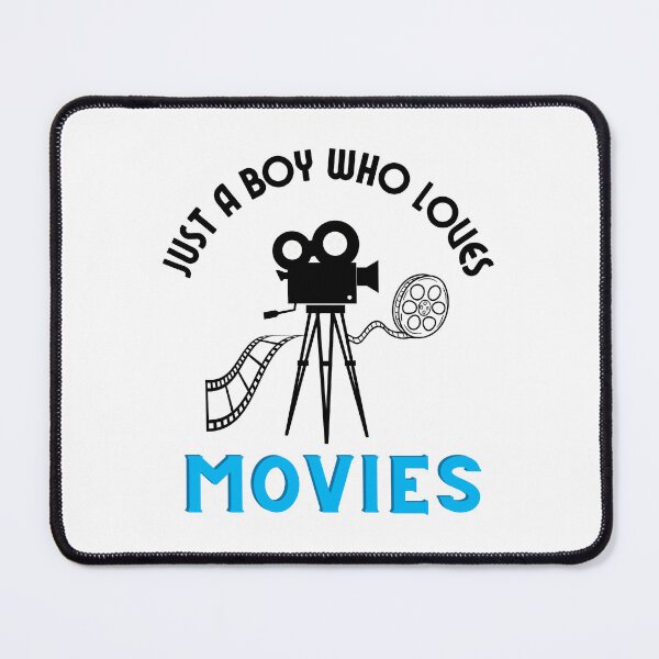 Item preview,  Just a boy who loves movies  designed and sold by DigitalMagShop.