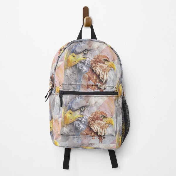 Item preview, Two Eagles with an American Flag Background designed and sold by AmericaFreedom.