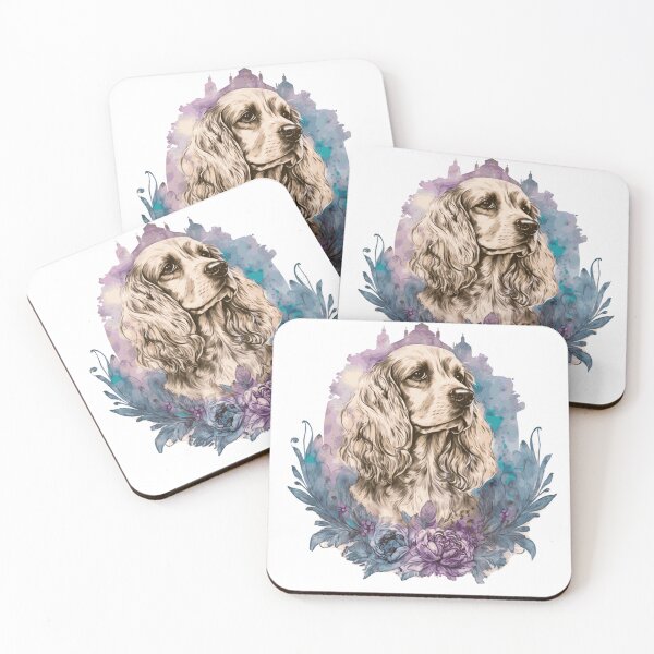 Item preview, Cocker Spaniel Dog Portrait designed and sold by faithsdesign.