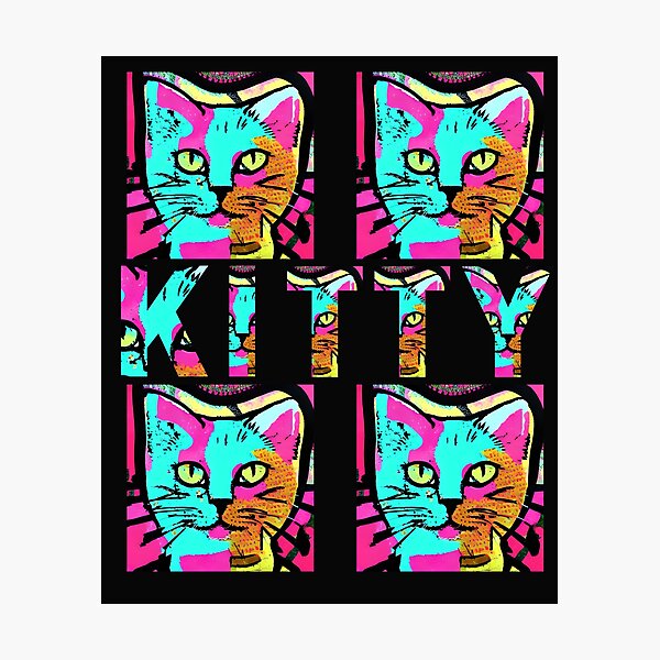 Item preview, AUSSIE POP ART CAT designed and sold by starfishstuff.