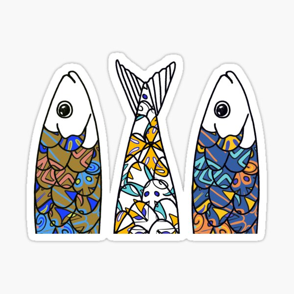 Sardines Portugal Sticker