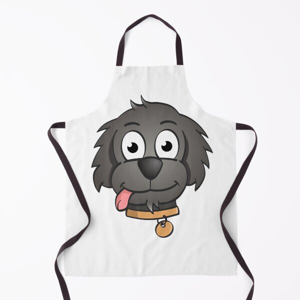 Item preview, Cute cartoon style illustration of a dog’s head. designed and sold by Stef Ringoot, cartoons and illustrations.